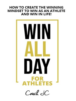 cover image of WIN ALL DAY For Athletes